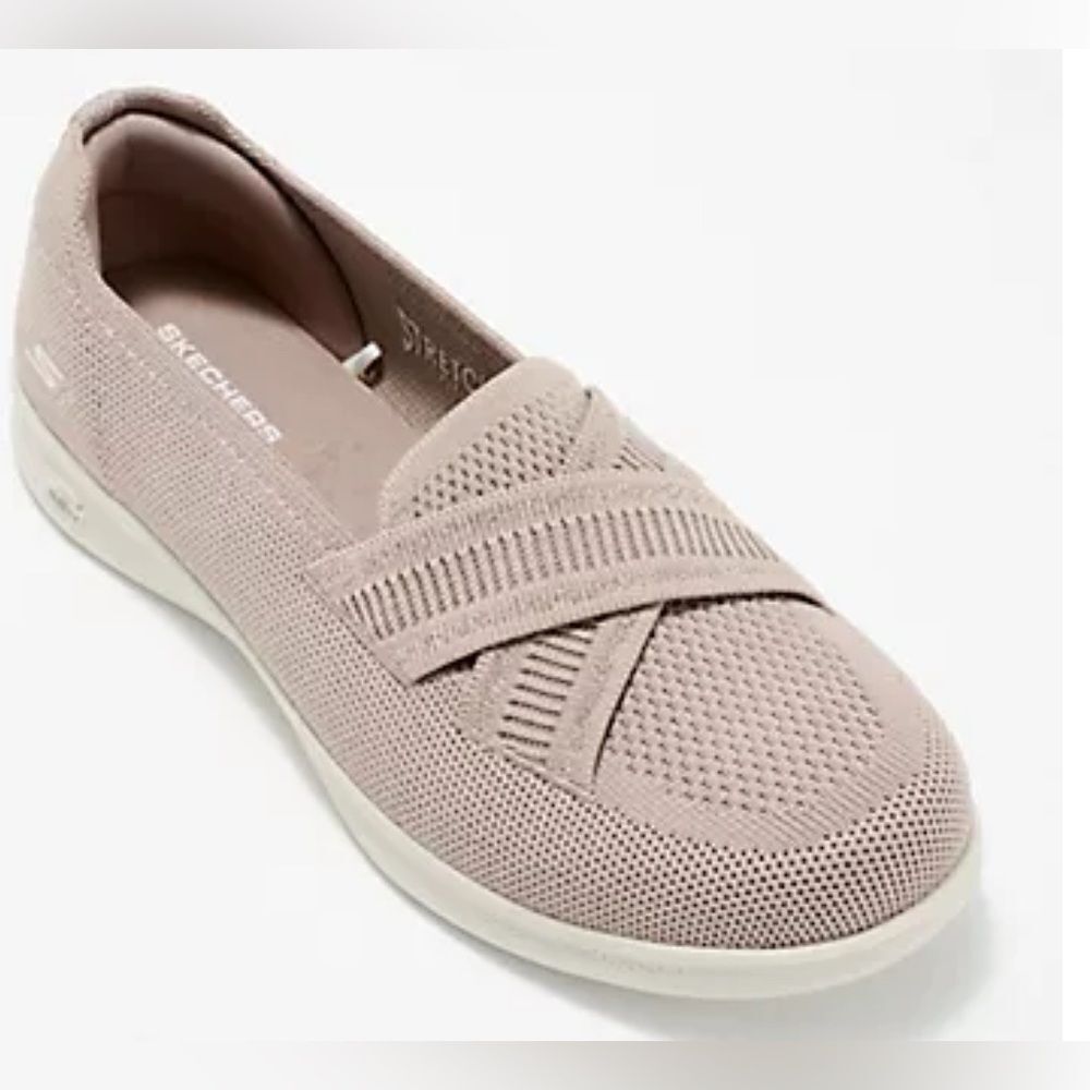 Skechers Go Step Lite Washable Knit Loafers -Lively  Taupe 7.5W NWT IN BOX